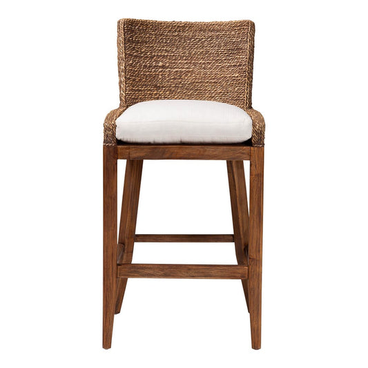 bali & pari - Ridley Bar Stool in Brown Wash - MD-39835 Ridley-Brown Wash-Cushion-BS view 2