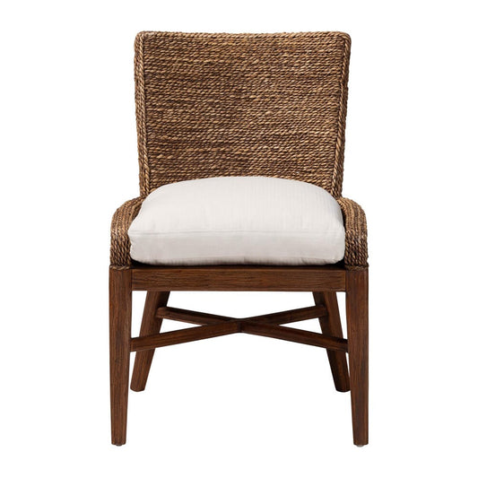 bali & pari - Ridley Dining Chair in Brown Wash - MD-39833 Ridley-Brown Wash-Cushion-DC view 2