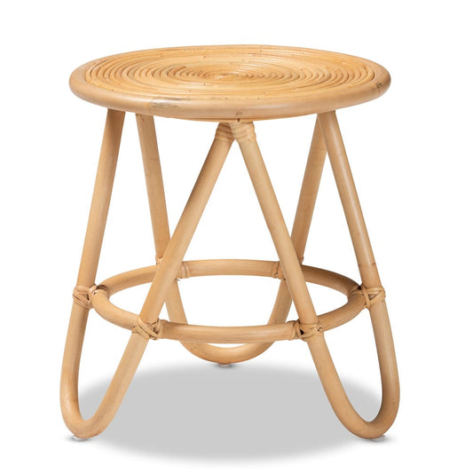 bali & pari - Rinjani End Table in Natural Brown - Rinjani-Rattan-ET view 2