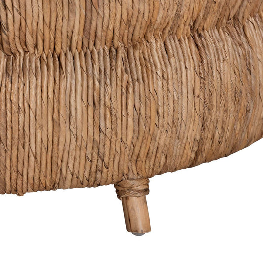 bali & pari - Roma Coffee Table in Natural Brown/Brown - Roma-Rattan/Banana Weave-CT view 2