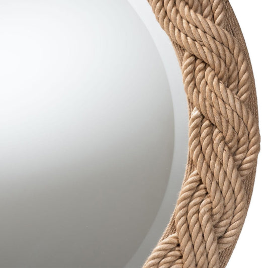 bali & pari - Romana Mirror in Natural Brown - F247-FT4-Mirror view 2