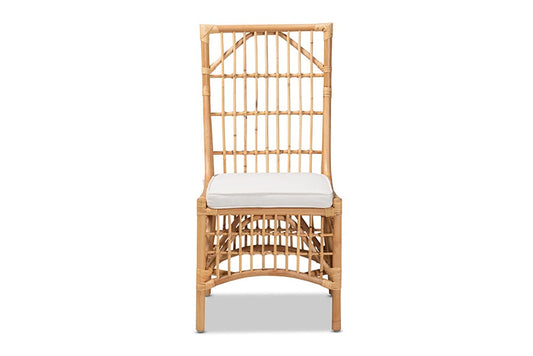 bali & pari - Rose Dining Chair - Rose-Rattan-DC No Arm view 2