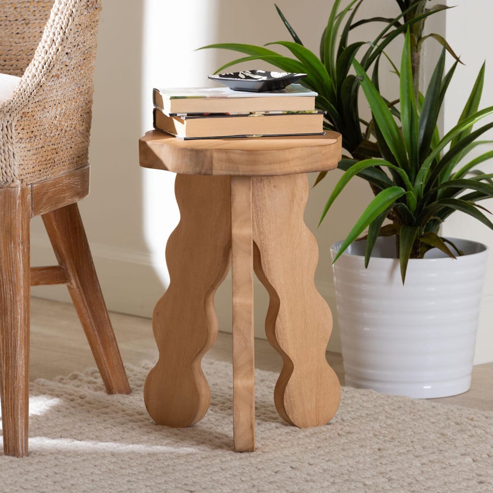 bali & pari - SinoOttoman in Natural Brown - Sino-Natural-Stool view 7