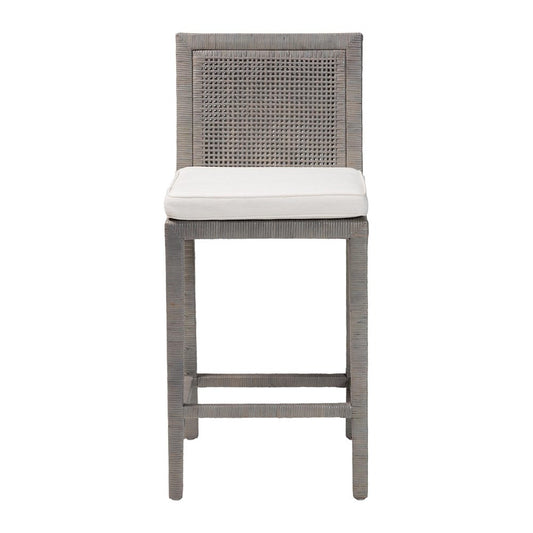 bali & pari - Sofia Counter Stool in French Grey - Sofia-French Grey-CS view 2