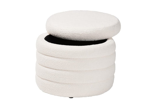 bali & pari - Tabitha Storage Ottoman - 228-Beige-Ottoman view 2