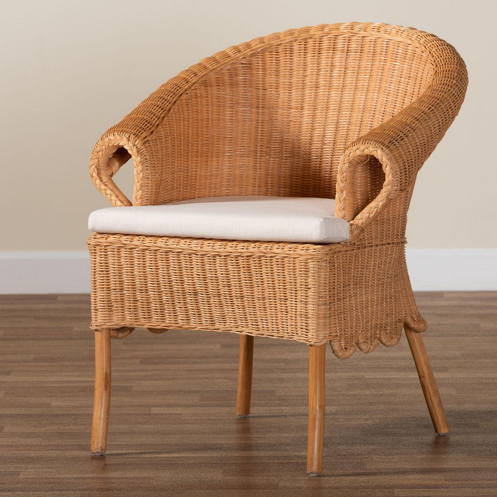 bali & pari - Tamara Dining Chair in Honey - Tamara-Light Honey Rattan-AC view 9