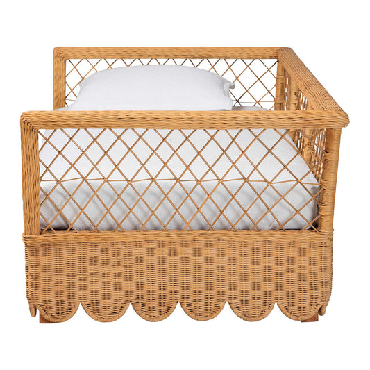 bali & pari - Teresa Daybed in Light Honey - Teresa-Light Honey Rattan-Daybed view 2