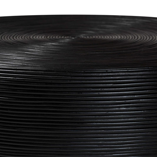 bali & pari - Tokyo Coffee Table in Black - Tokyo-Black Rattan-Coffee Table view 2
