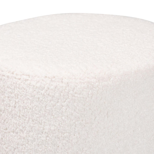 bali & pari - Tori Ottoman in Ivory - 1708A-Beige-Ottoman view 2