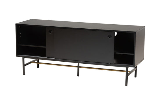 bali & pari - Truett TV Stand - LCF20271-Dark Brown-TV Stand view 2