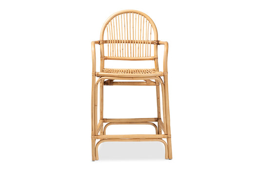 bali & pari - Tugera Counter Stool - Tugera-Rattan-CS view 2