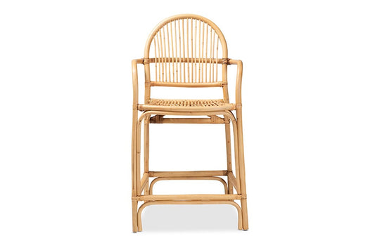 bali & pari - Tugera Counter Stool - Tugera-Rattan-CS view 2