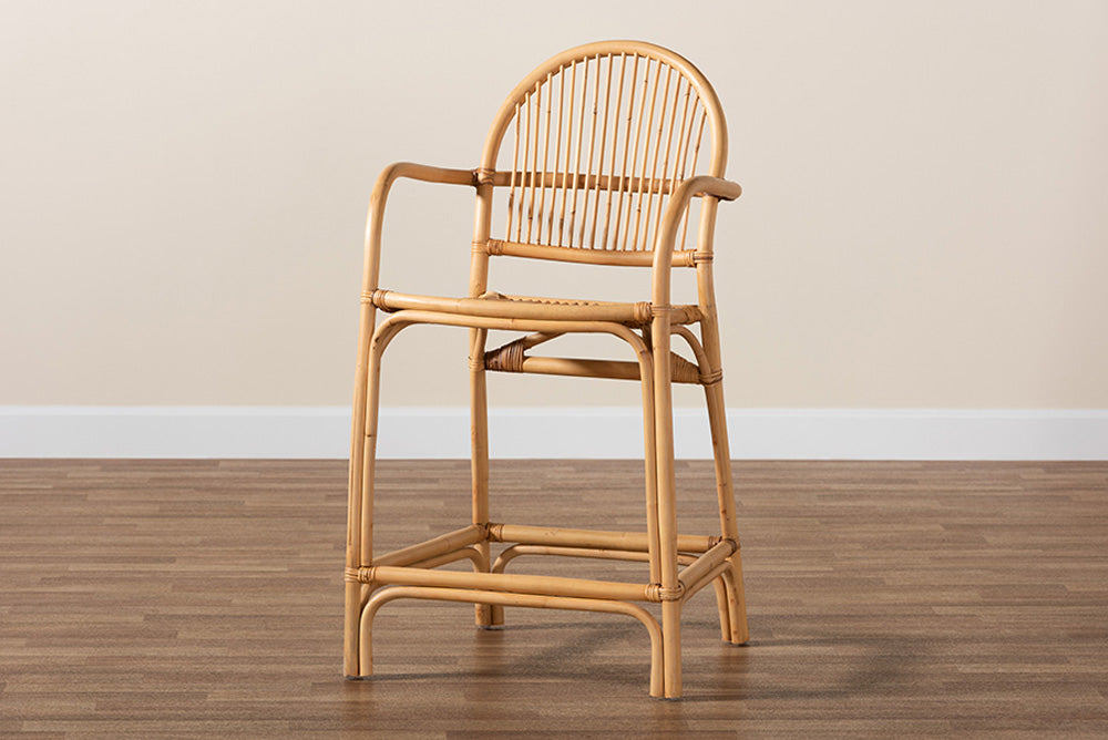 bali & pari - Tugera Counter Stool - Tugera-Rattan-CS view 10
