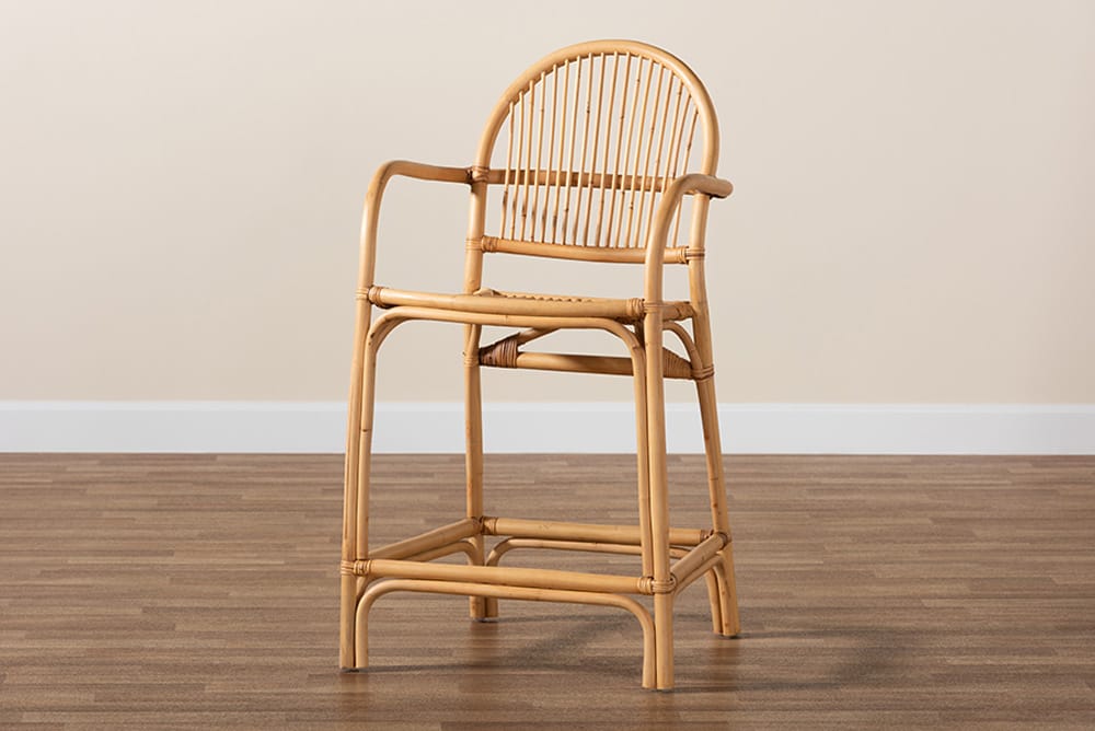 bali & pari - Tugera Counter Stool - Tugera-Rattan-CS view 10