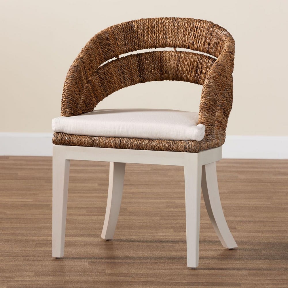 bali & pari - Ubud Dining Chair in Natural Seagrass - Ubud-Banana Weave-Natural Rattan-DC view 9