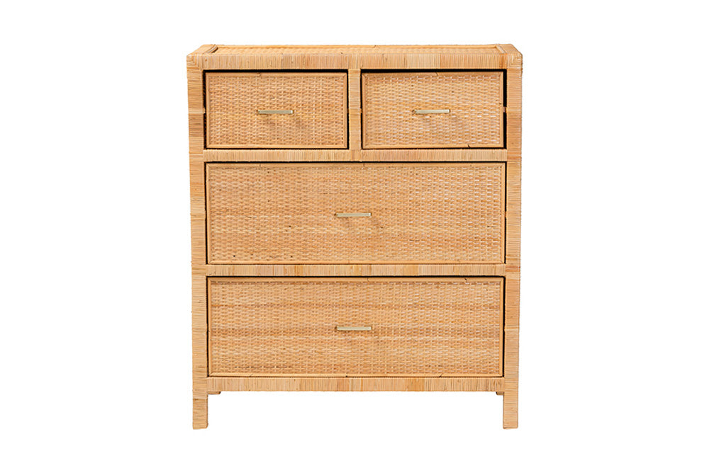 bali & pari - Vaere Storage Cabinet - Vaere-Mahogany-4DW-Storage Cabinet view 9