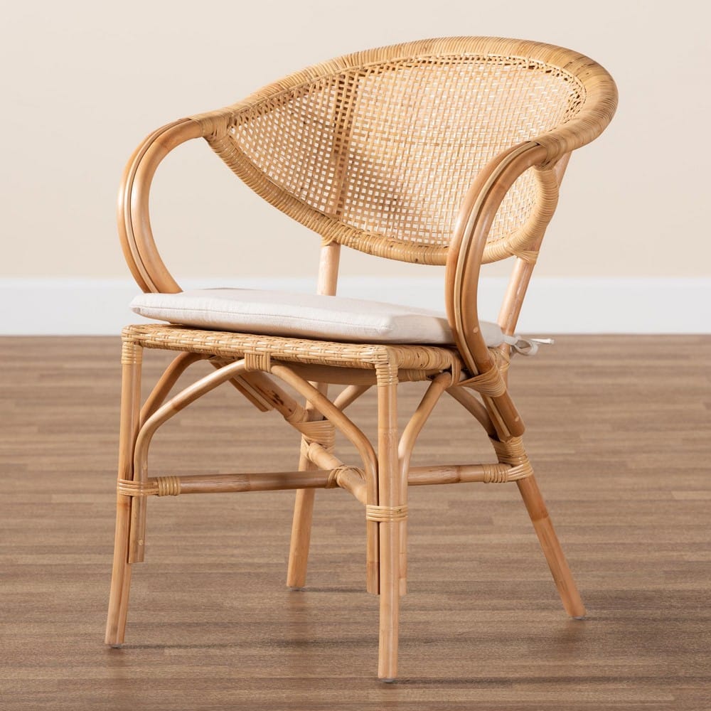 bali & pari - Varick Dining Chair in Natural Brown - RCN001-Rattan-DC view 9