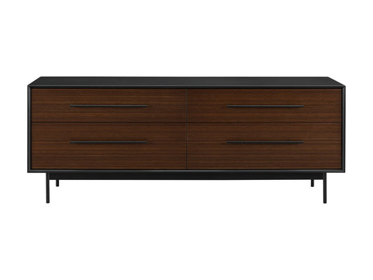 Bamax - Landon 4 Drawer Double Dresser, Crimson - LDN006CR view 2