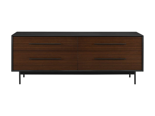 Bamax - Landon 4 Drawer Double Dresser, Crimson - LDN006CR view 2