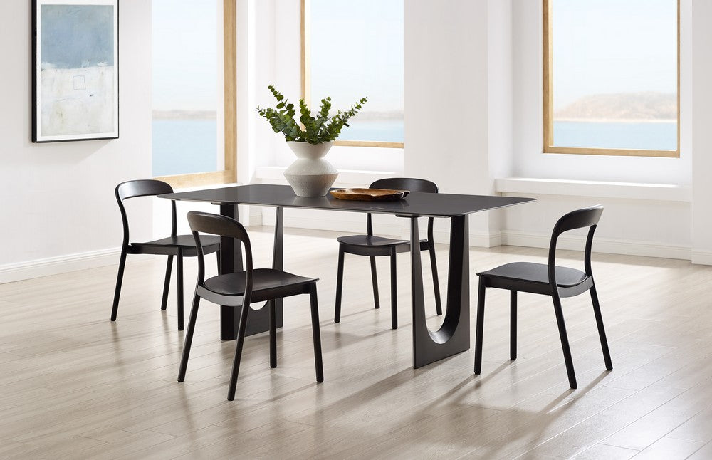 Bamax - Layla Dining Table, Charcoal - LYA001CH view 9