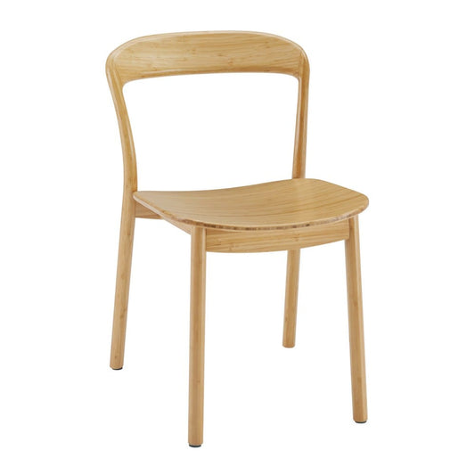 Bamax - Layla Solid Bamboo Dining Chairs Set of 2 - LYA004SD view 2