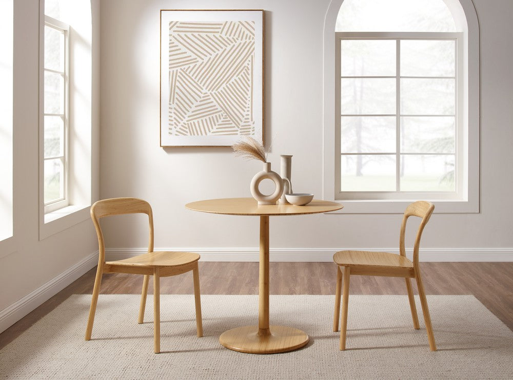 Bamax - Layla Solid Bamboo Dining Chairs Set of 2 - LYA004SD view 6