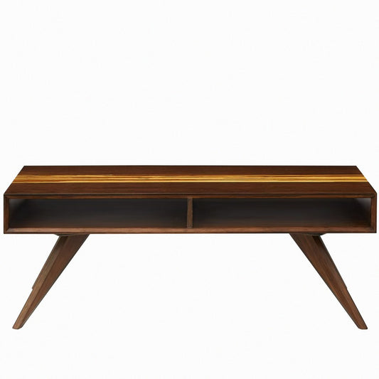 Bamax - Sarah Coffee Table, Burgundy - SRH010BG view 2