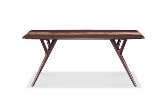 Bamax - Sarah Dining Table, Burgundy - SRH008BG view 2