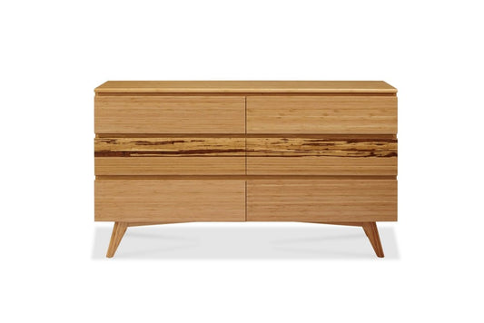 Bamax - Sarah Six Drawer Double Dresser, Golden - SRH005GD view 2