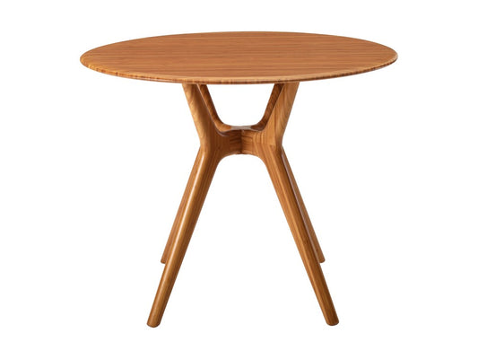 Bamax - Solid Bamboo 36" Round Dining Table - LLY09CP view 2
