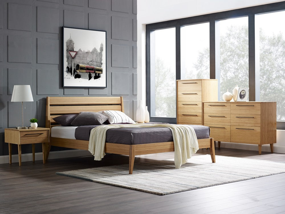 Bamax - Tristan Six Drawer Double Dresser, Golden - TSN094GD view 10