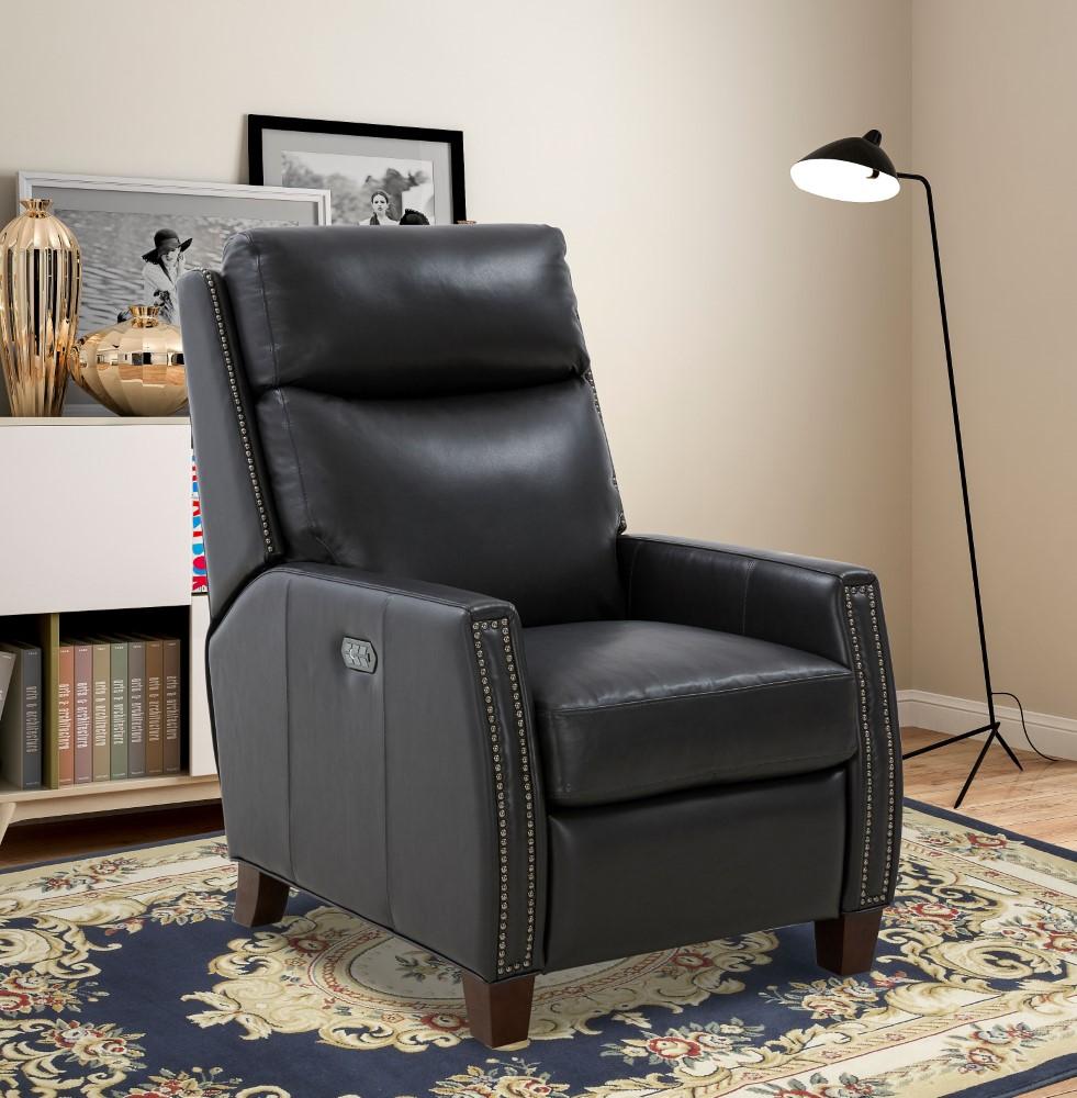 BarcaLounger - Anaheim Big & Tall Power Recliner with Power Head Rest & Lumbar in Shoreham Gray - 9PHL3687570095 veiw 5