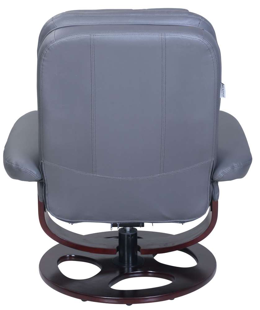 BarcaLounger - Jacque Pedestal Recliner / Ottoman Marlene Gray - 158021344995 veiw 9