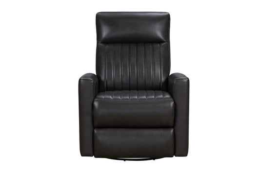 BarcaLounger - Munro Swivel Glider Recliner w/Power Recline & Power Head Rest Matteo in Smokey Gray - 8PH1200373096 view 7