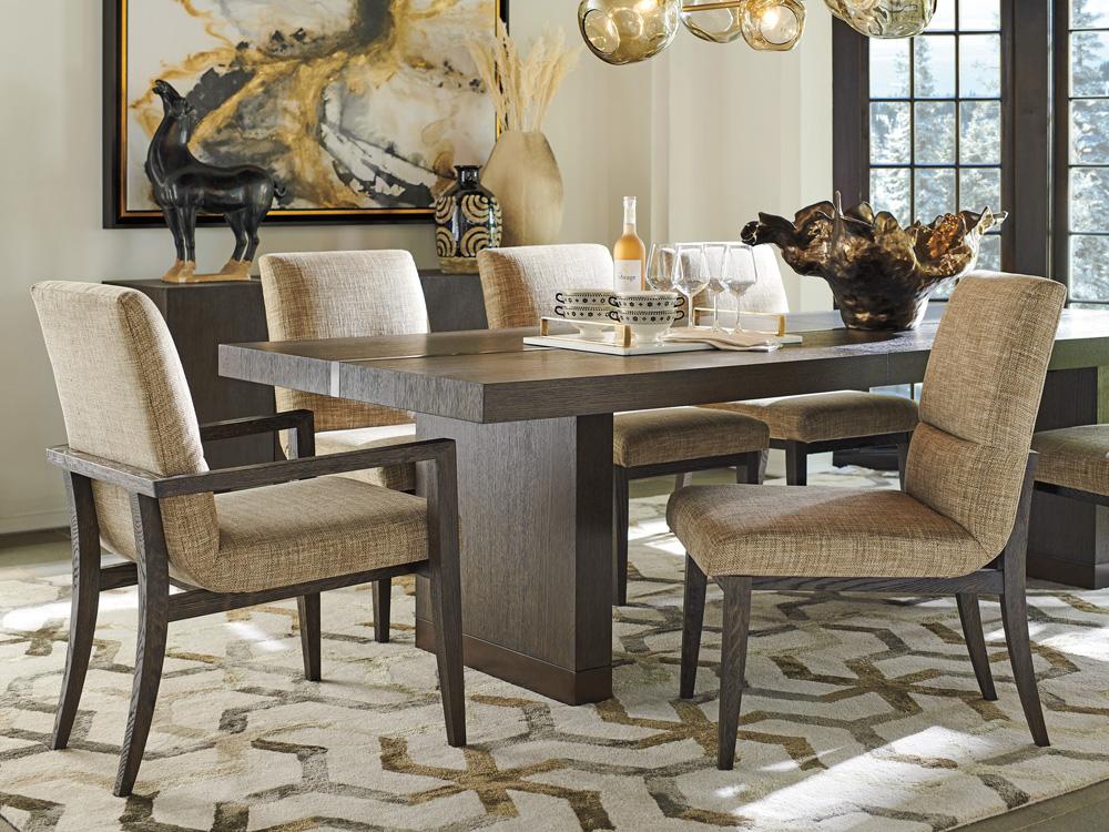 Barclay Butera - Park City Glenwild Upholstered Side Chair, Canyon - 930-882-01 veiw 3