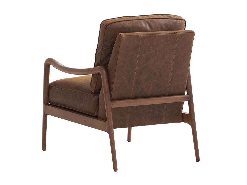 Barclay Butera - Upholstery Leblanc Leather Chair, Plantation - LL5308-11-40 veiw 3