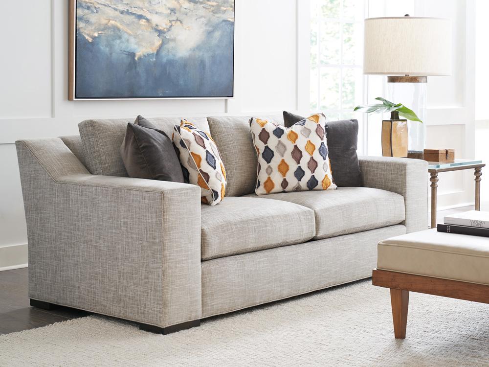 Barclay Butera - Upholstery Shaws Cove Demi Sofa, Charcoal - 5195-31-40 veiw 3