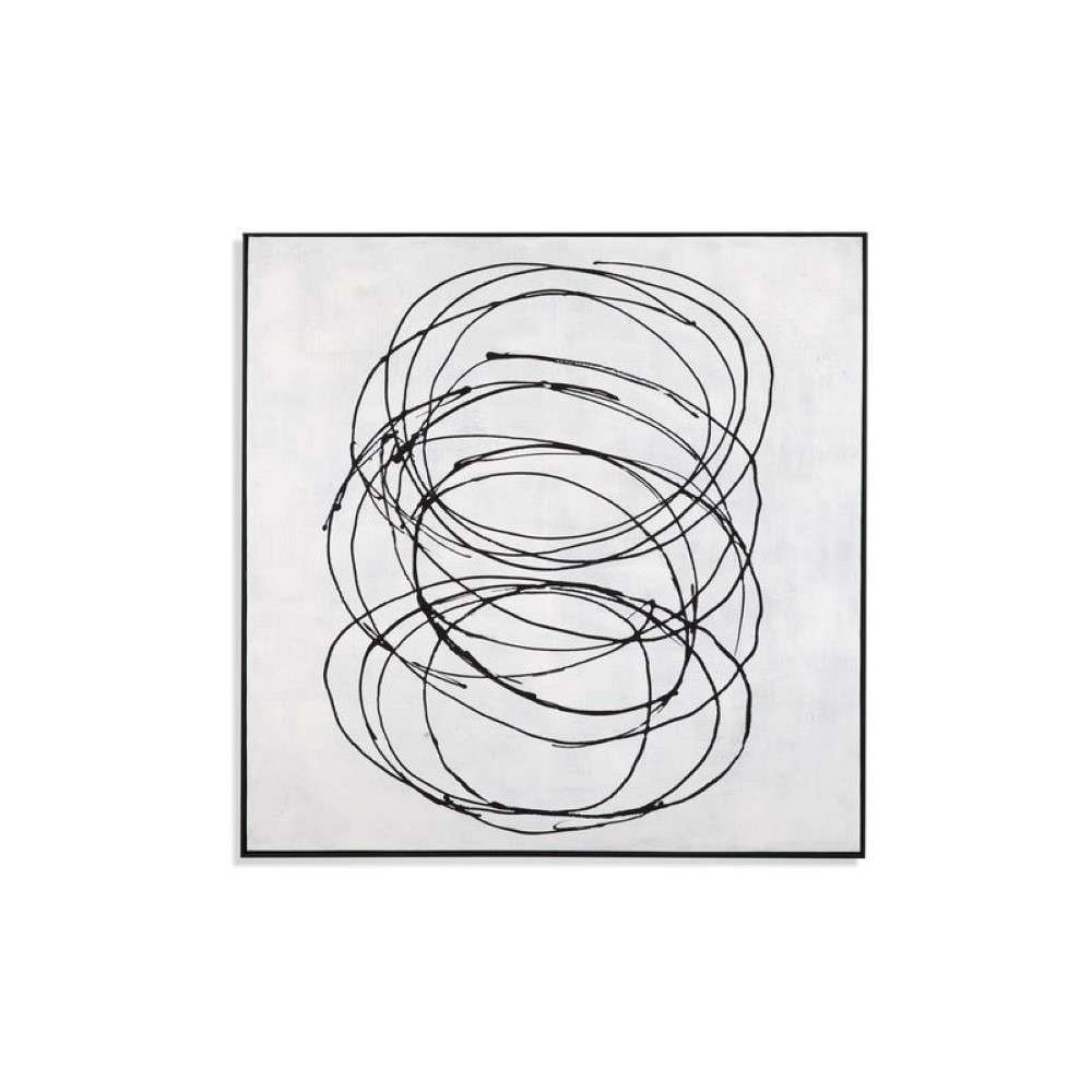 Bassett Mirror - Abstract Radii Wall Art - 7300-488 veiw 1