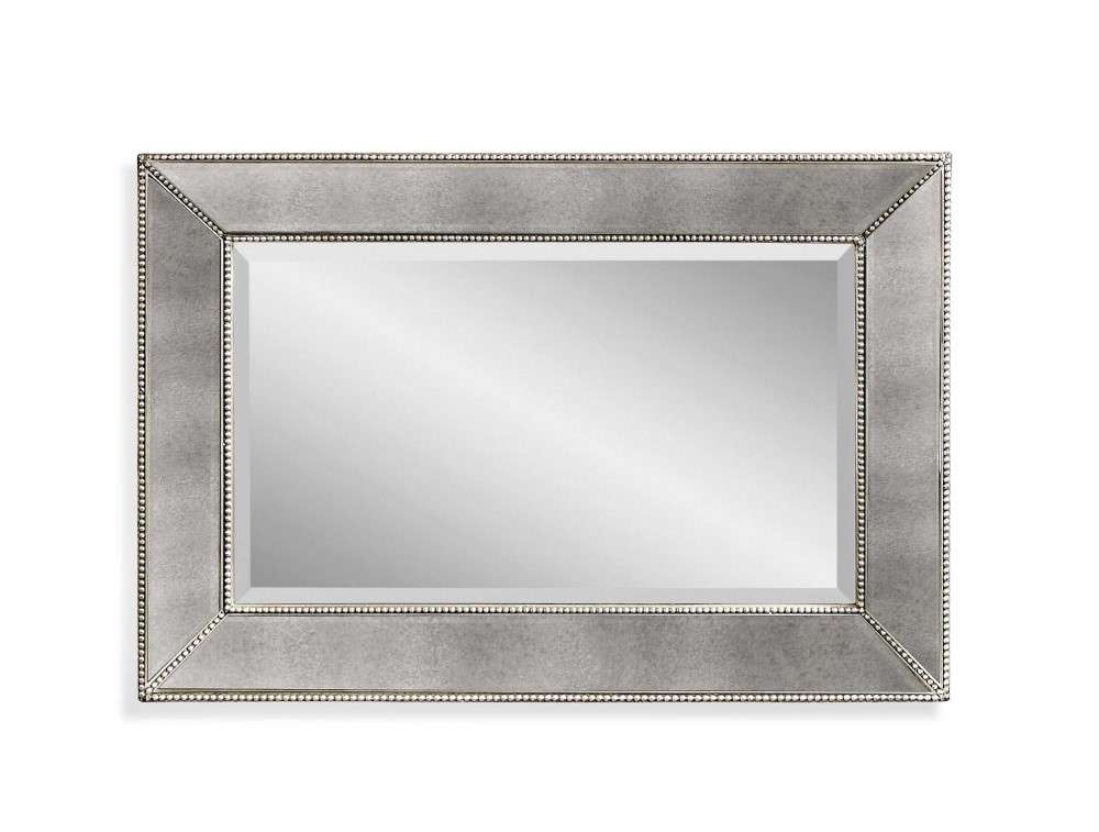 Bassett Mirror - Beaded Wall Mirror - 24 x 36 - M3341BEC veiw 1