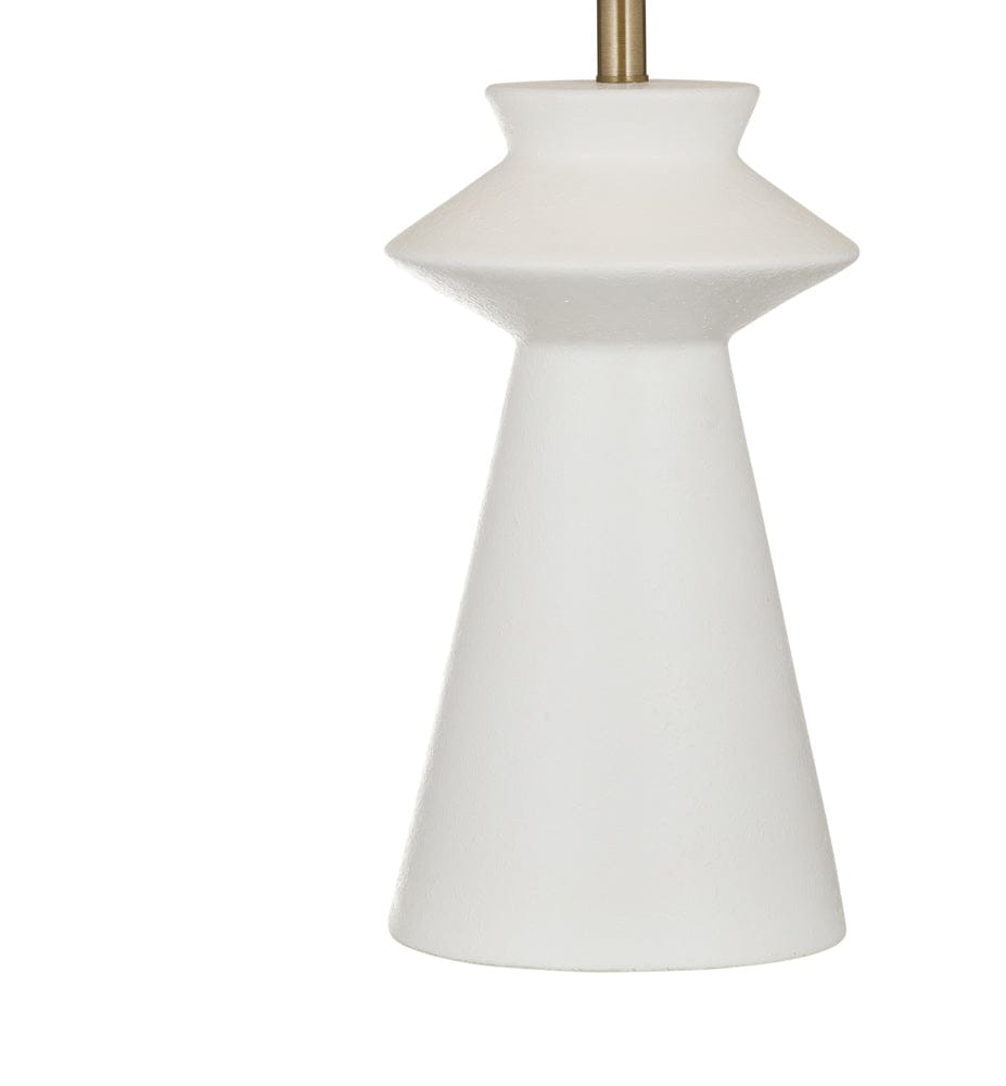 Bassett Mirror - Binah Table Lamp in Matte White - L4708T view 3