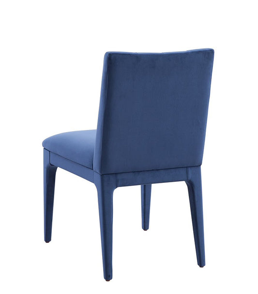 Bassett Mirror - Brianne Navy Velvet Dining Chair (Set of 2) - 9745-DR-800-2 view 2