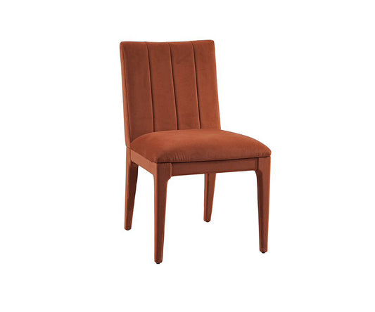 Bassett Mirror - Brianne Rust Velvet Dining Chair (Set of 2) - 9746-DR-800-2 view 2