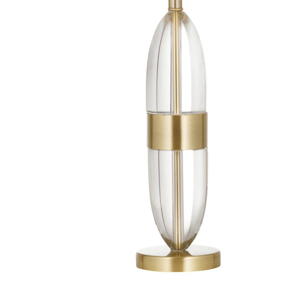 Bassett Mirror - Brompton Table Lamp in Clear Crystal - L4692T view 3