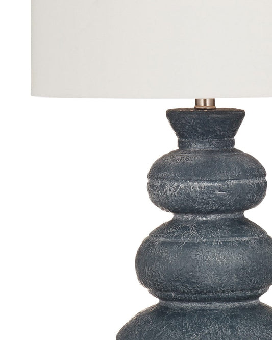 Bassett Mirror - Carmel Table Lamp in Textured Matte Blue - L4694T view 2