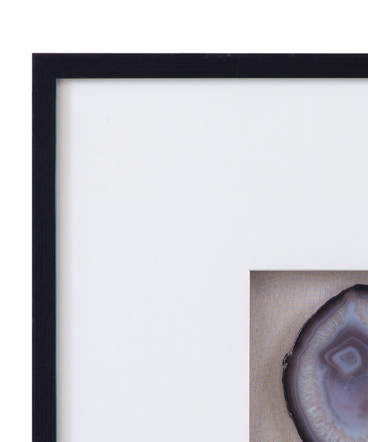 Bassett Mirror - Crystal Geode II Wall Art in Black Frame - 7500-812 view 2