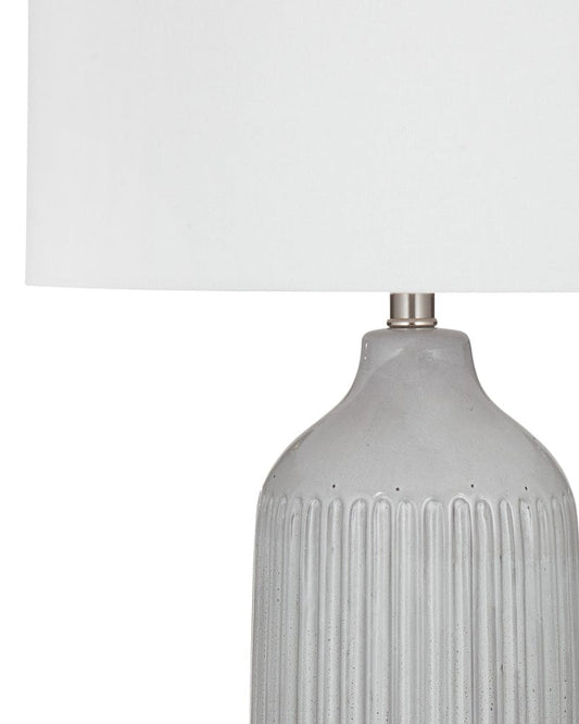 Bassett Mirror - Dorchester Table Lamp in Gray - L4704T view 2