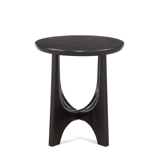Bassett Mirror - Dunnigan Round End Table - 7049-LR-220 veiw 2