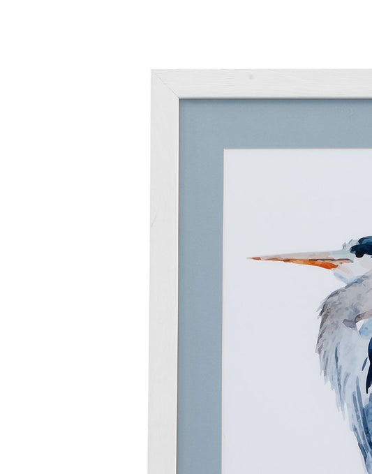 Bassett Mirror - Heron Blue Framed Print (Set of 2) - 9902-068-000 view 2