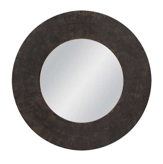 Bassett Mirror - Karolina Wall Mirror in Matte Black - M5264 view 2
