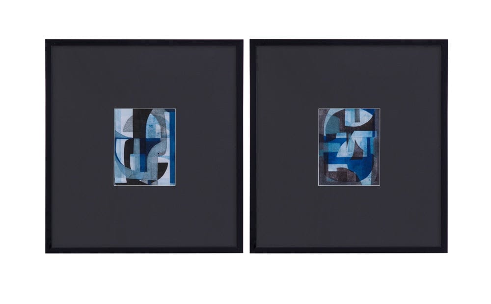 Bassett Mirror - Leo I Framed Print in Matte Black Frame - 9902-238A view 3